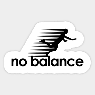 No Balance Sticker